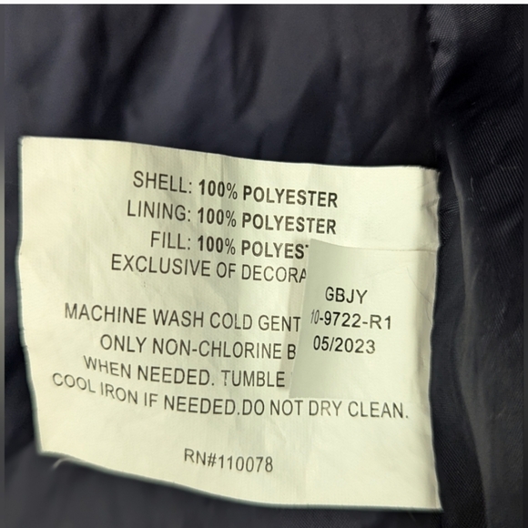 Varsity Bomber Puffer Winter Jacket Men's Size Medium U.S. Polo Assn. - Picture 11 of 13